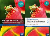 BIOLOGIA NA CZASIE 2 LO Podręcznik + Maturalne Karty Z. rozszerzony