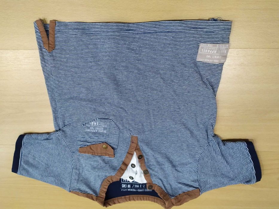 Conjunto de 7 t-shirts para criança - 2/3 anos