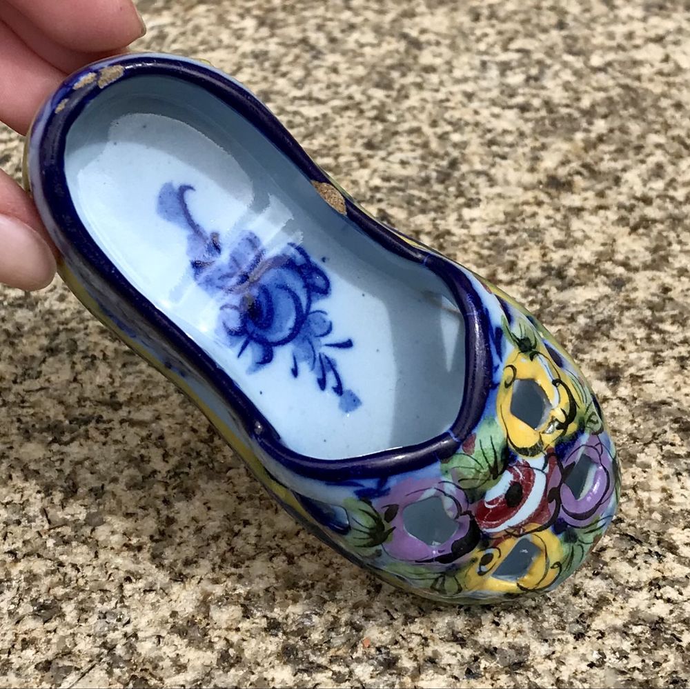 Miniatura de sapato decorativa