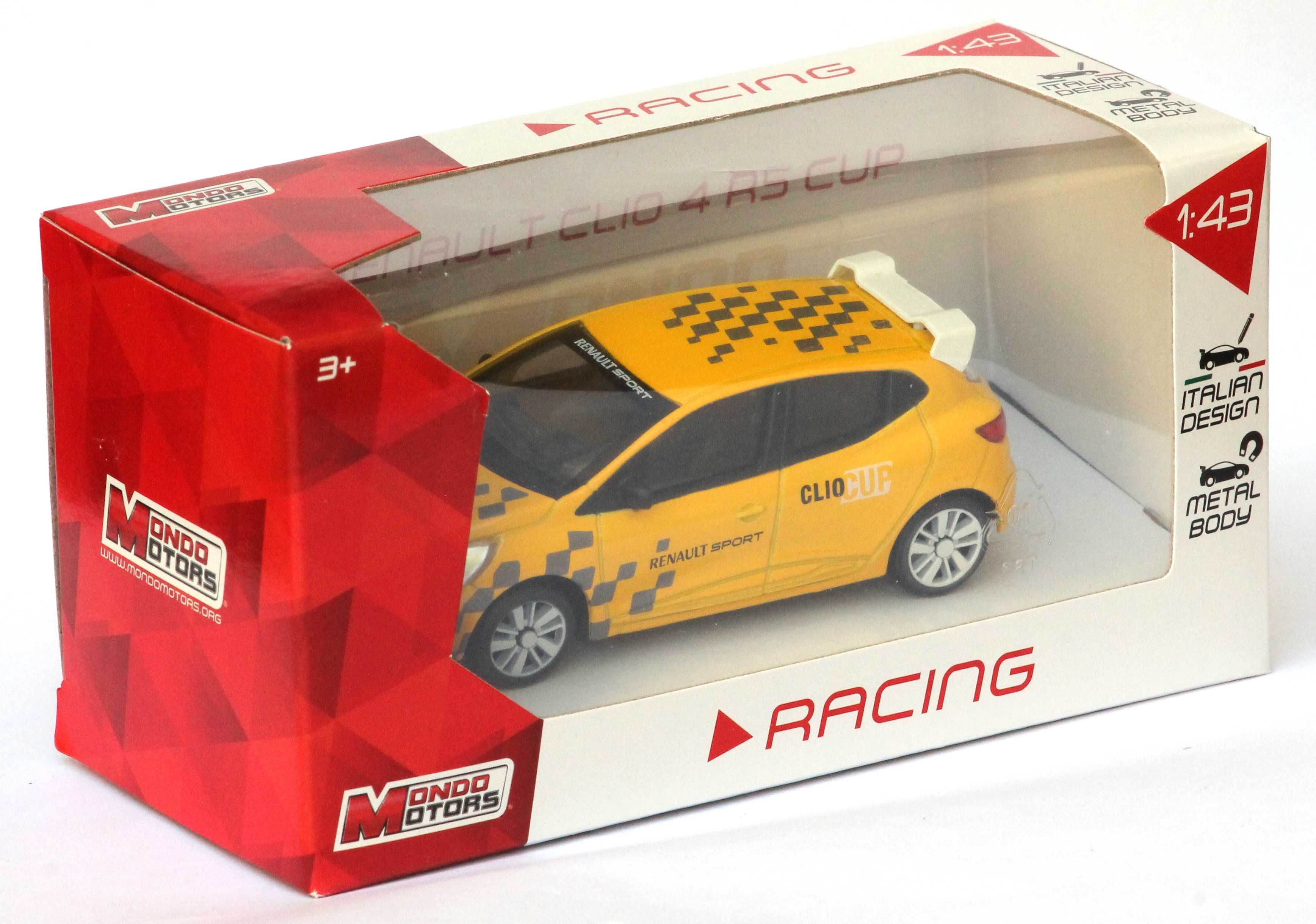 Renault Clio IV R Sport 2018 Mondo Motors 1/43 Novo em caixa