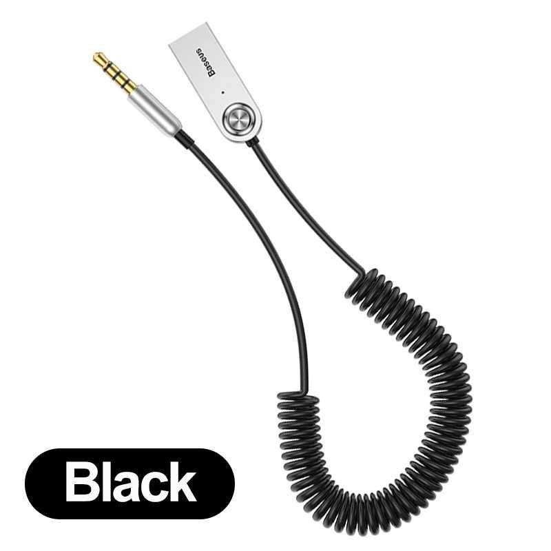 Bluetooth AUX ресивер аудіо адаптер FM-трансмітер Baseus BA01 USB