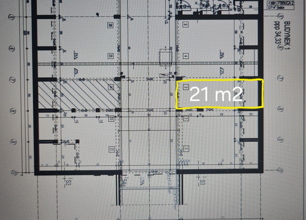 Miejsce postojowe w hali garażowej 21m2
