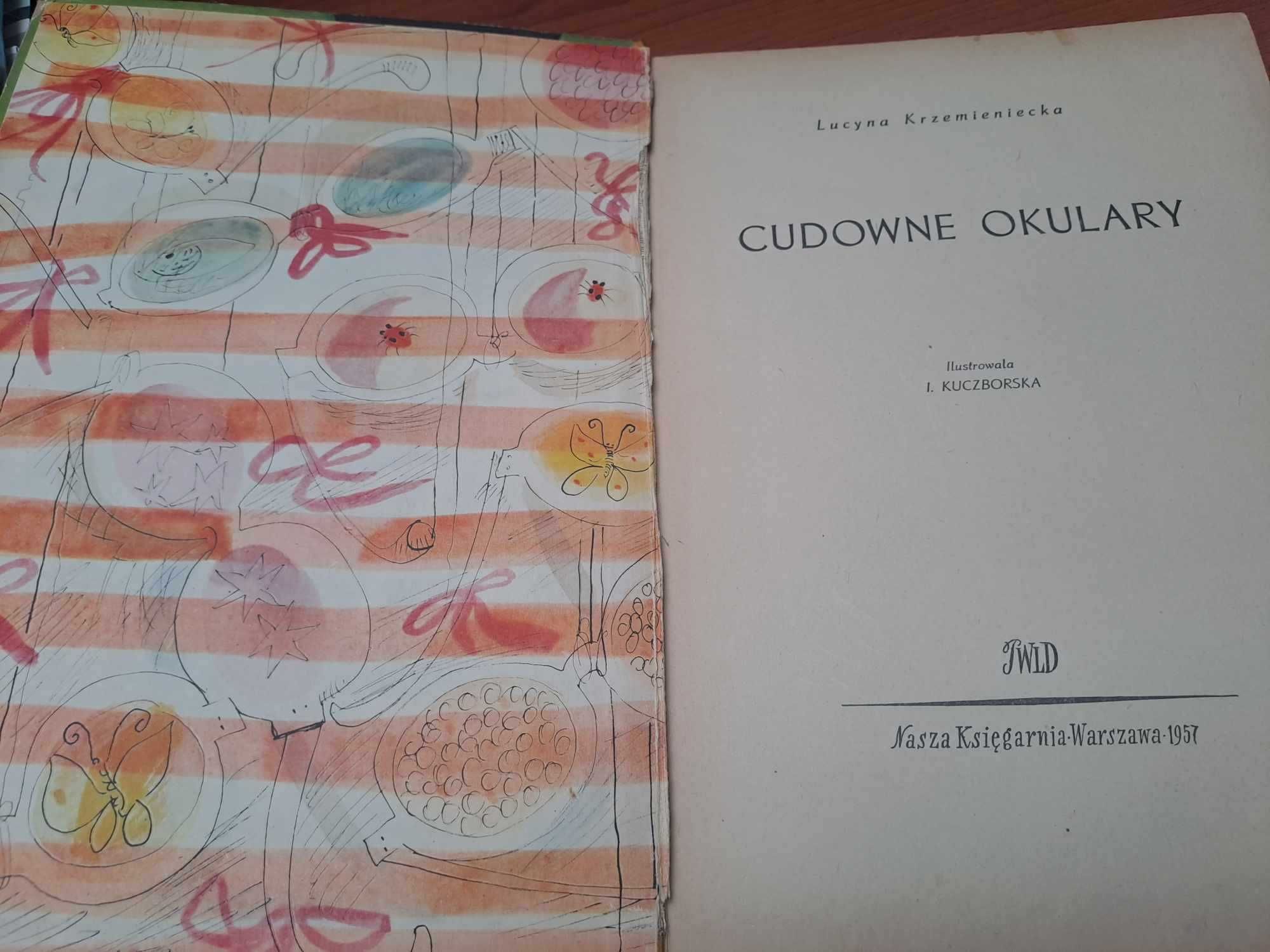 Cudowne Okulary Lucyna Krzemieniecka I wydanie 1957 rok PRL