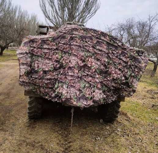 Маскувальна сітка 2 х 4,2 м колір АСФАЛЬТ