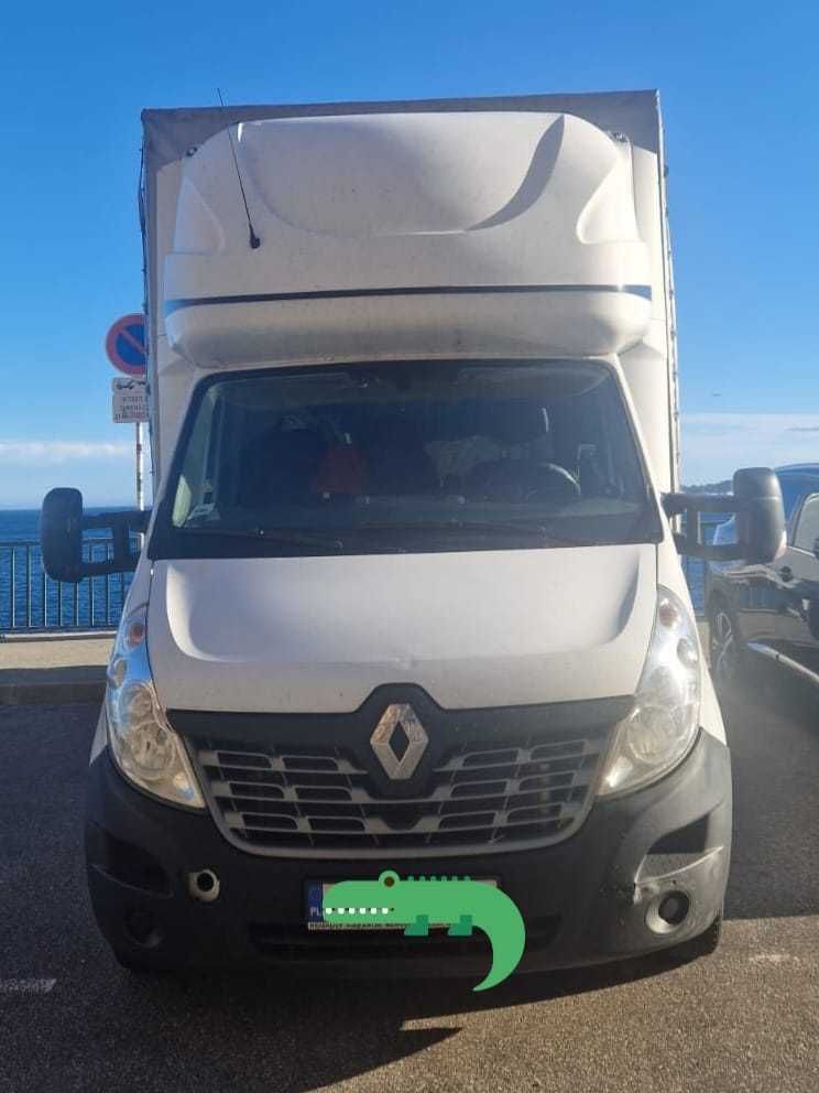 Renault Master, plandeka z windą, 10 EURO palet