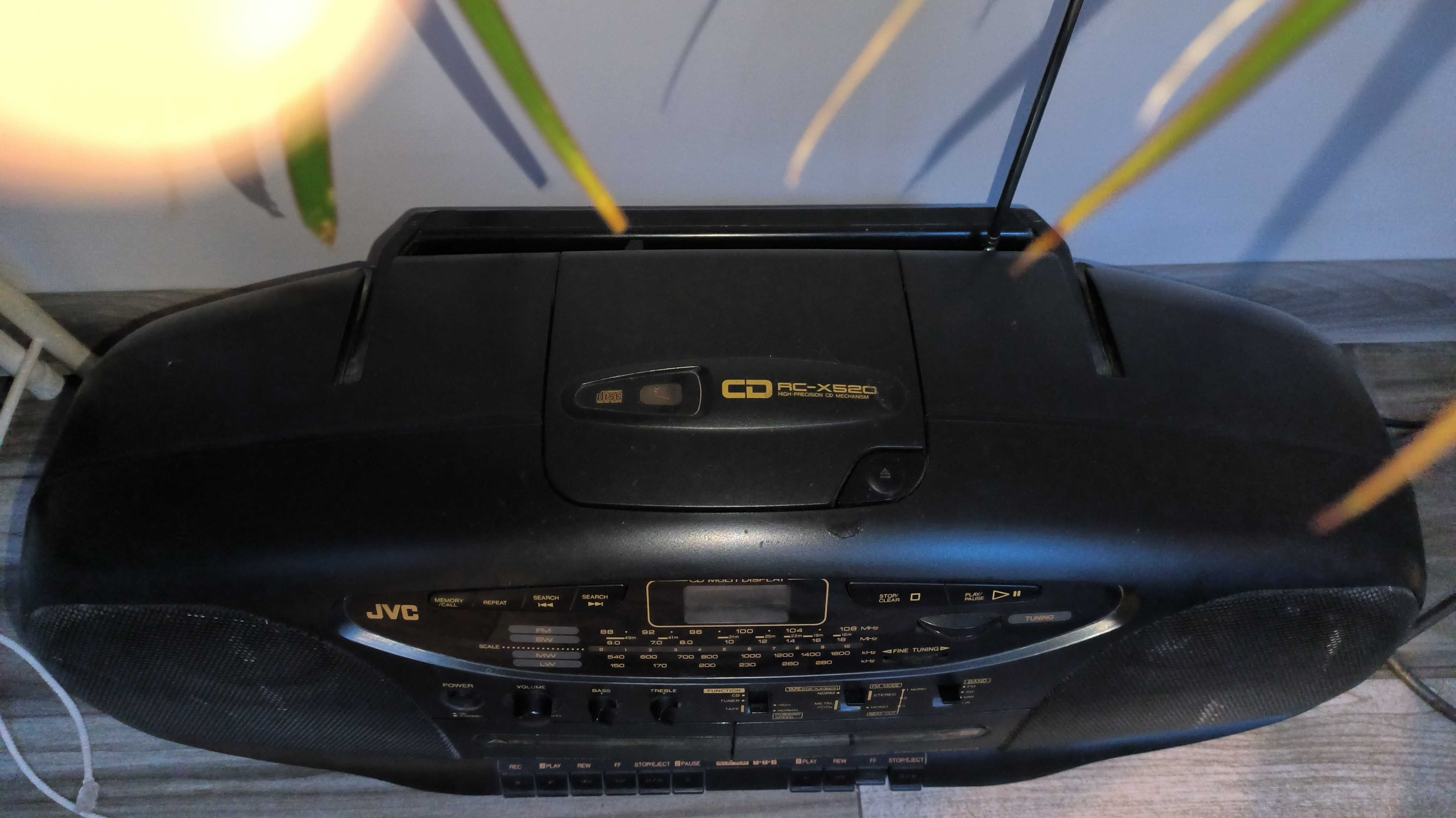 radiomagnetofon JVC sprawny