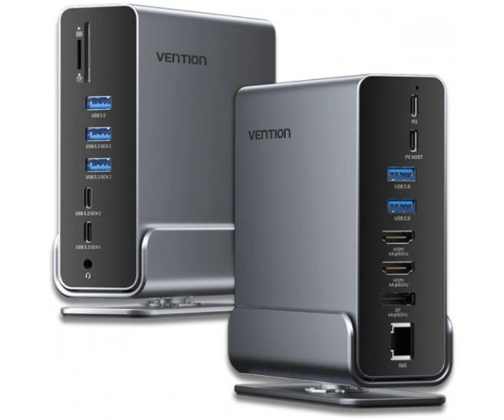 VentionДок-станция USB-C MST 15-в-1
