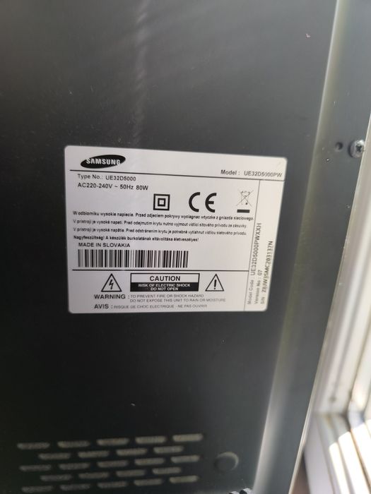 TV Samsung UE32D5000