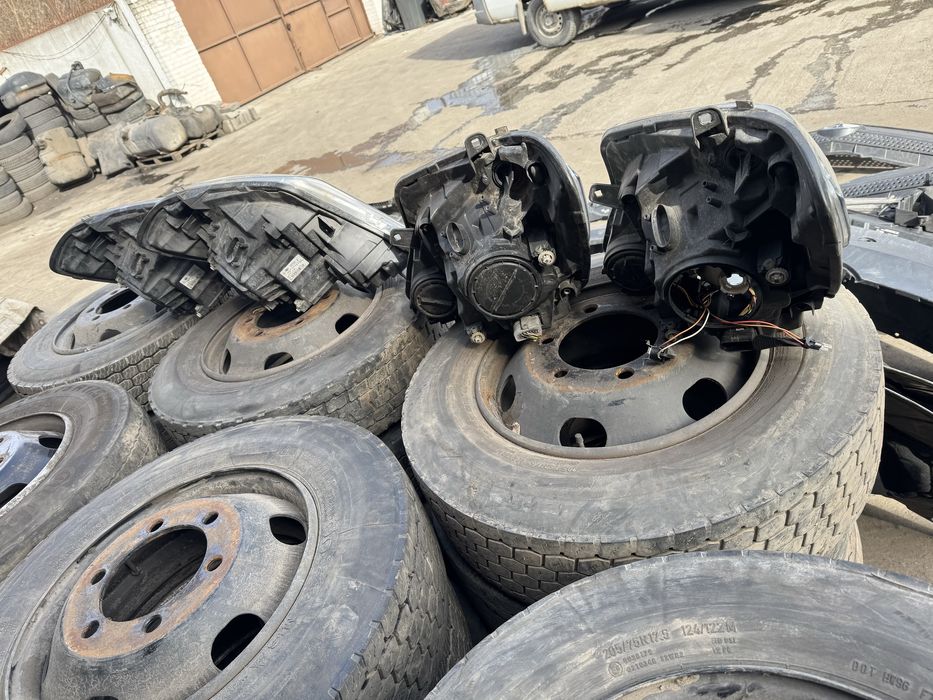 Морда передок sprinter w906 капот фара бампер телевізор решітка передо