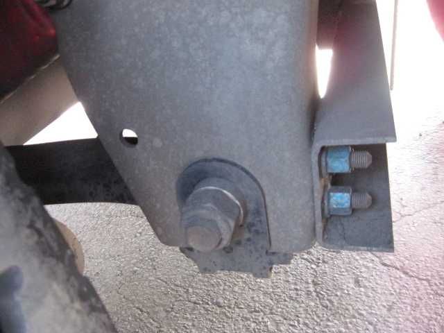 Mechanizm podnoszenia osi Schmitz - ocynkowany