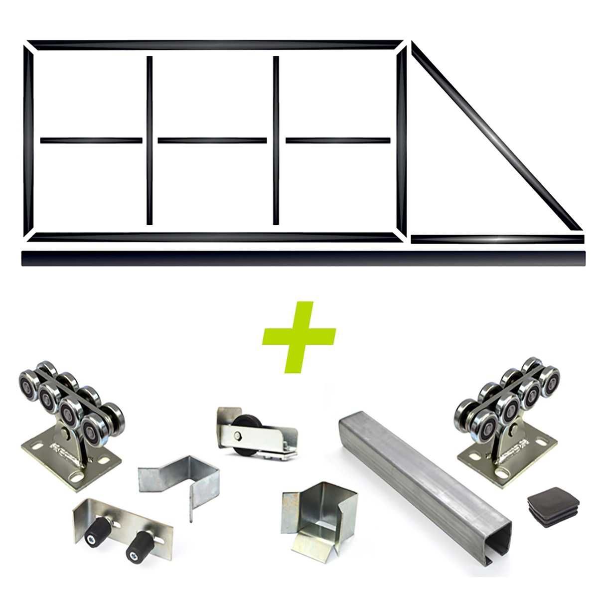 Ксс, Комплект сдвижных ворот, Откатные ворота, Фурнитура, Ролики