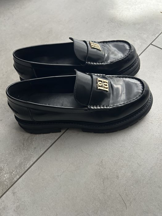 Buty damskie półbuty mokasyny  loafersy skóra Badaura 39