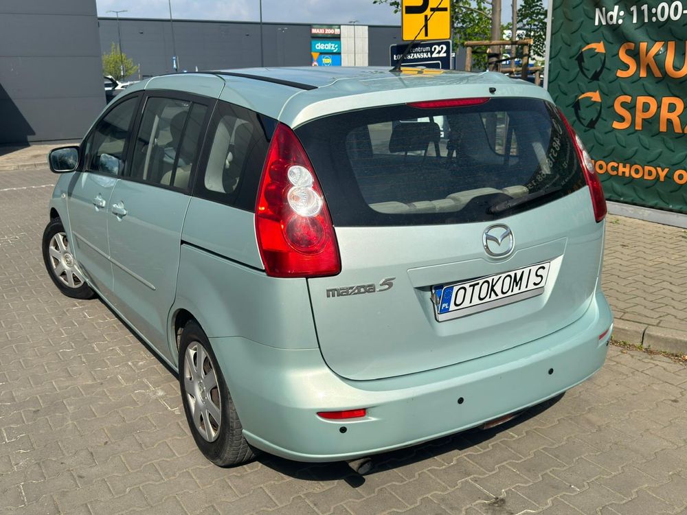 Mazda 5 1.8B 2005 rok klima 7 osobowy gwarancja