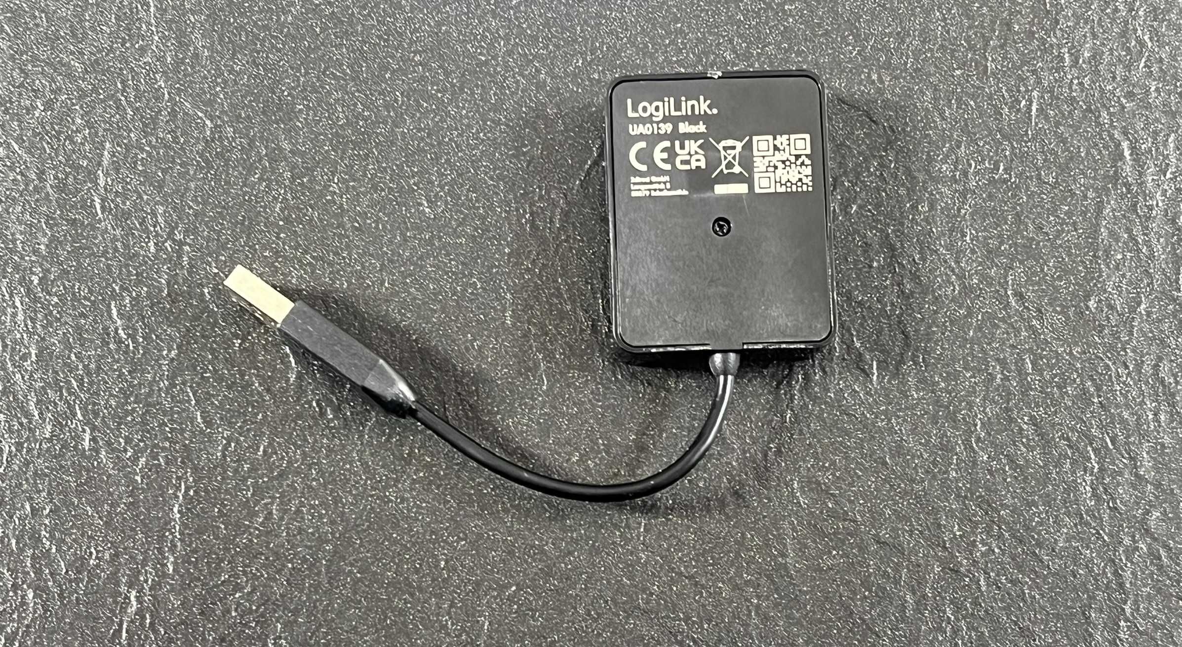 LogiLink USB 2.0 Hub 4-Port Czarny Kompaktowy rozdzielacz USB
