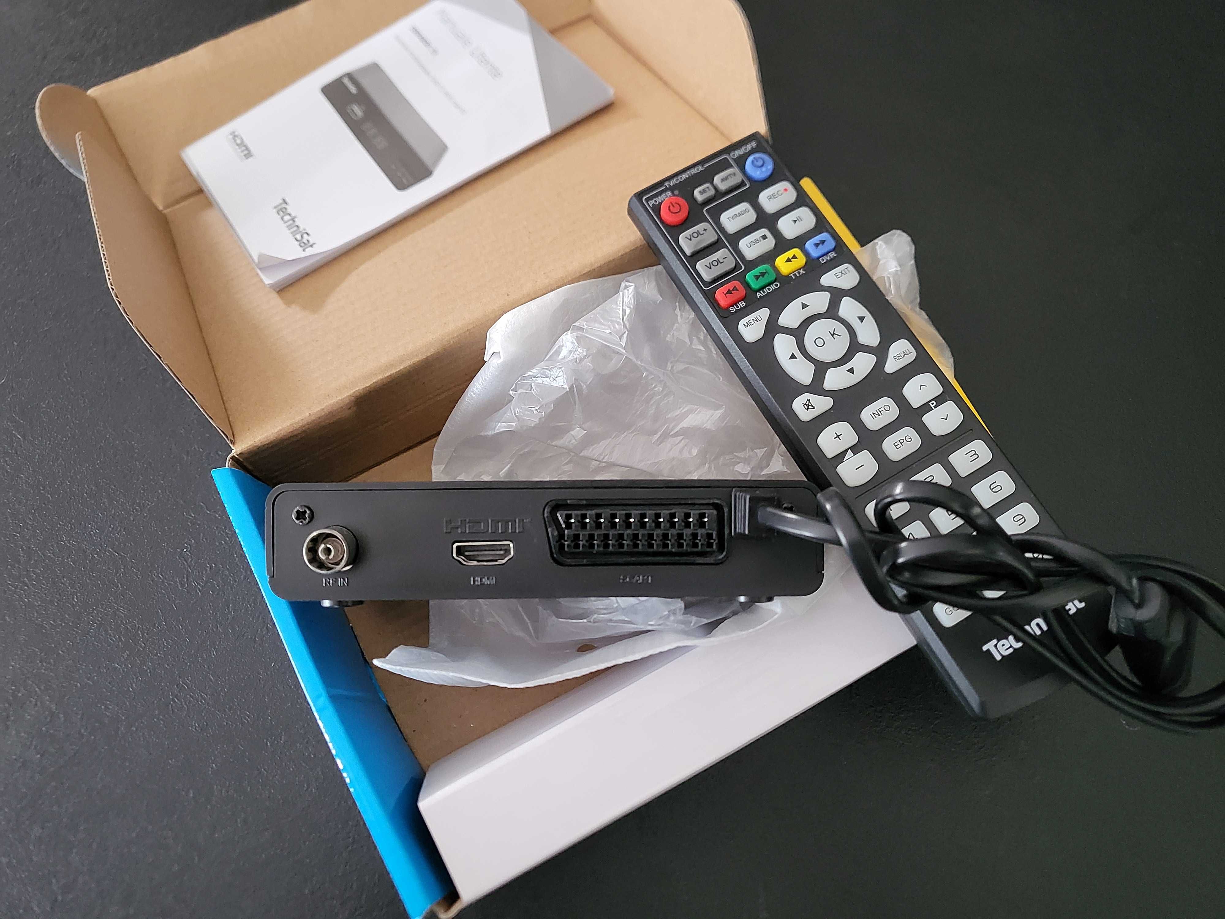 Dekoder tuner TechniSat TERRABOX T3 DVB-T2 H.265 HEVC praktycznie nowy