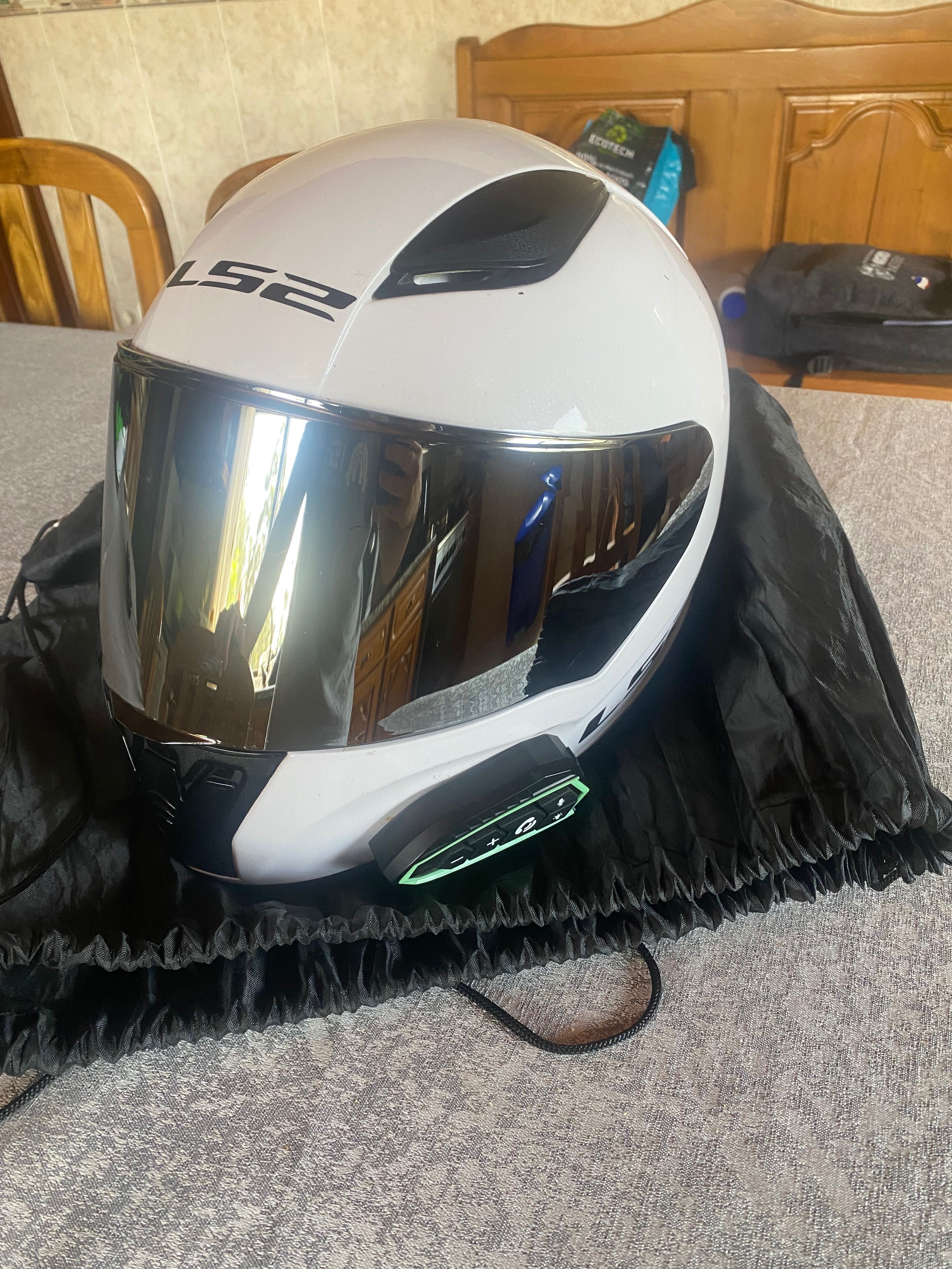 Capacete ls2 branco