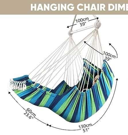 Nowy hamak Chihee / fotel bujany / Krzesło wiszące /Kolorowy / 1241