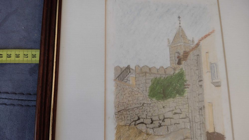 Serigrafia assin. numer. Torre Menagem Penamacor, autora Dulc