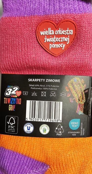 Nowe grube skarpety zimowe, 35/38 lub 39/42