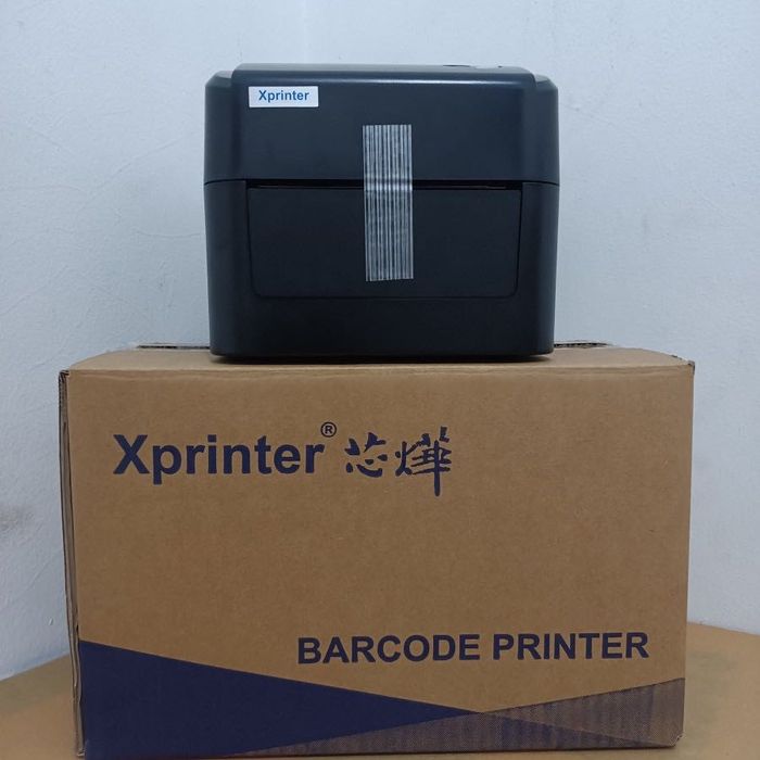 Drukarka termiczna do etykiet kurierskich + 4 rolki papieru