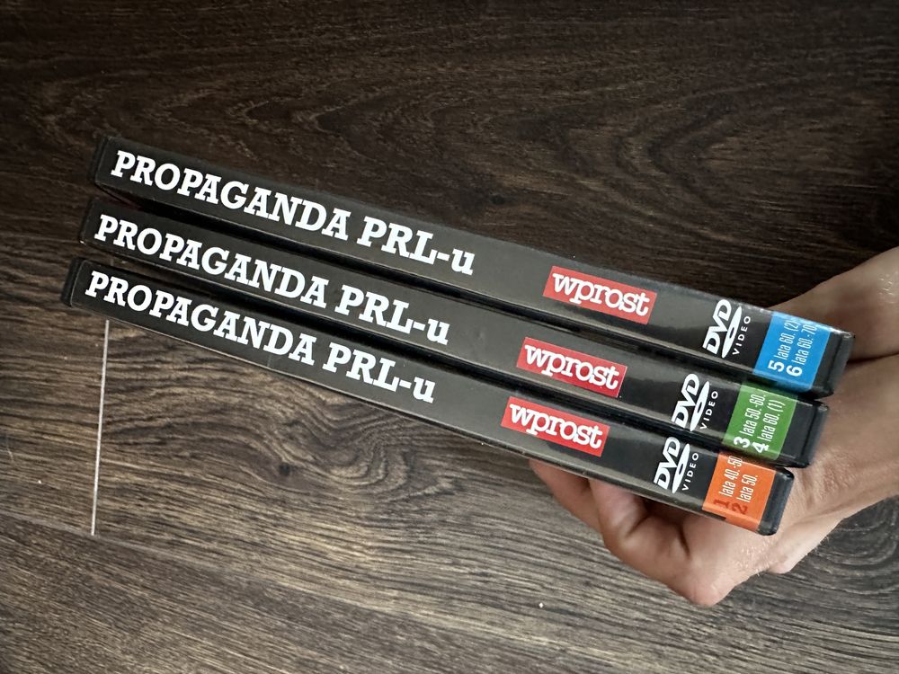 Propaganda PRLu trzy płyty DVD