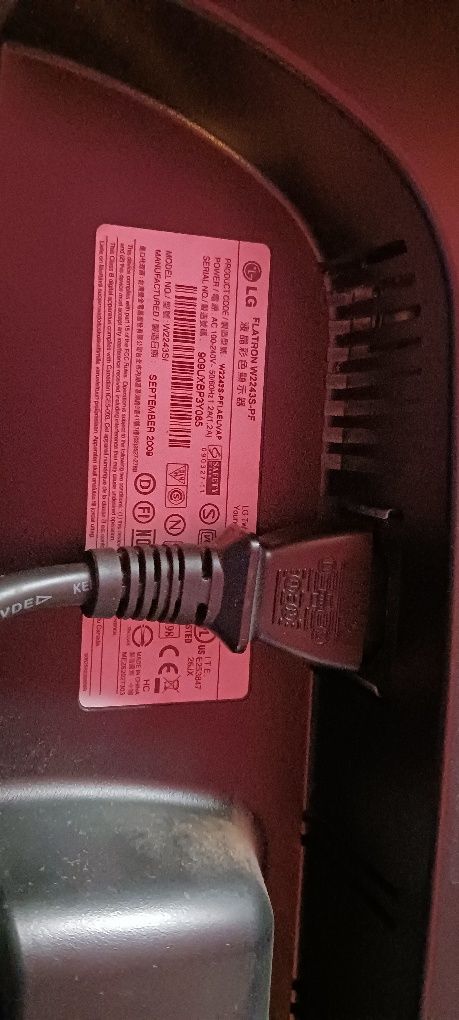 Monitor LG W2243S