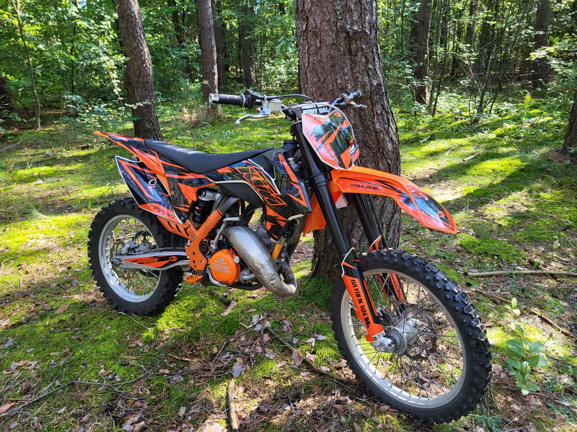 KTM SX 125 2t 2013 cross yz itp