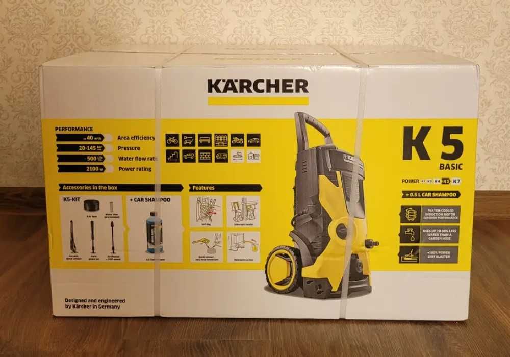 Мойка Karcher K5 Basic / мийка Керхер / минимойка / Италия