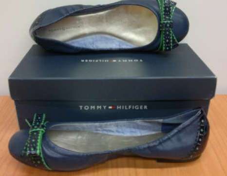 Nowe skórzane balerinki Tommy Hillfiger 39,5