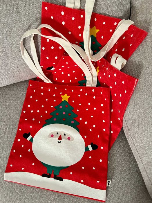 Tote bag Pai Natal