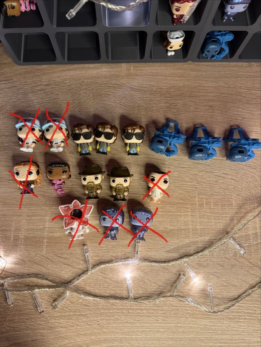 Фігурки Дивні дива Stranger Things Kinder Joy