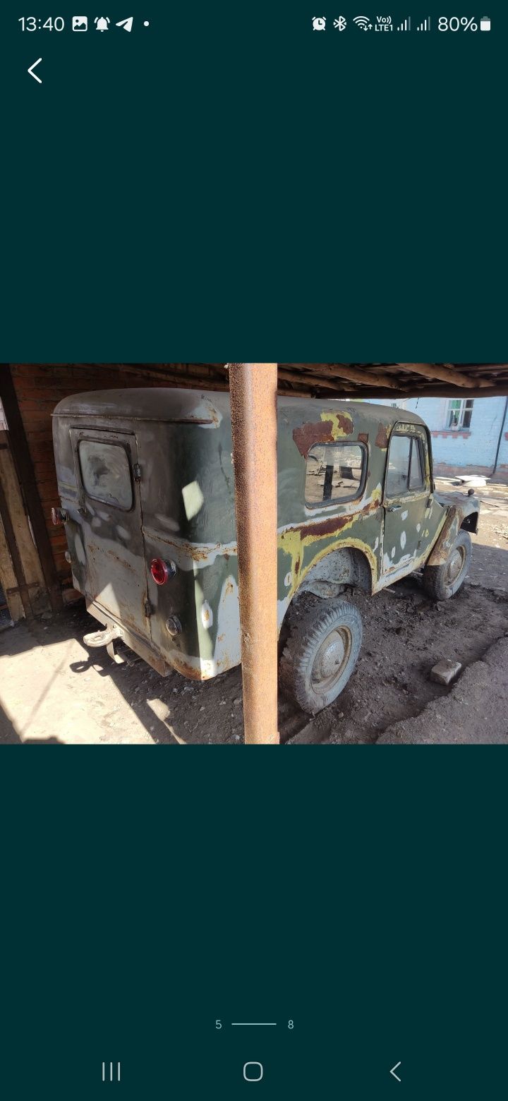 Продам або обмін ГАЗ 67 1947 року