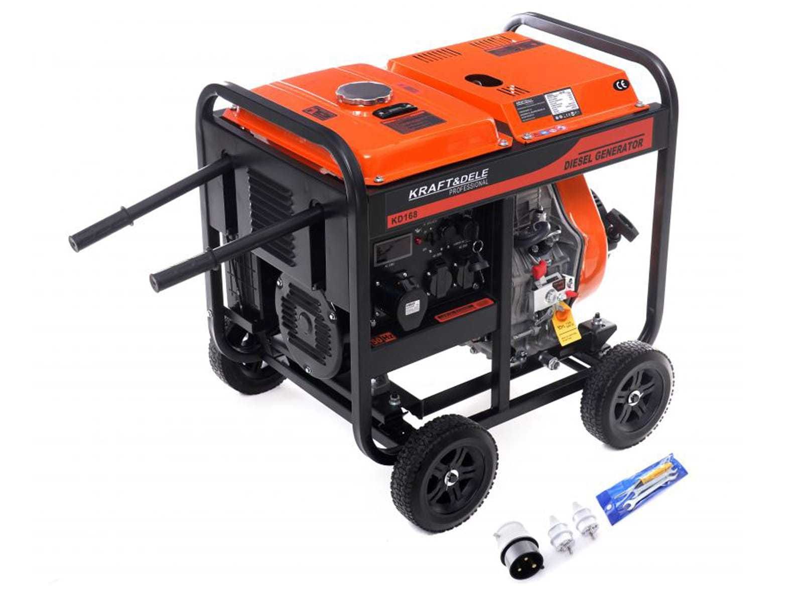 KRAFT&DELE Agregat Prądotwórczy Generator Diesel 7,5kw/230v