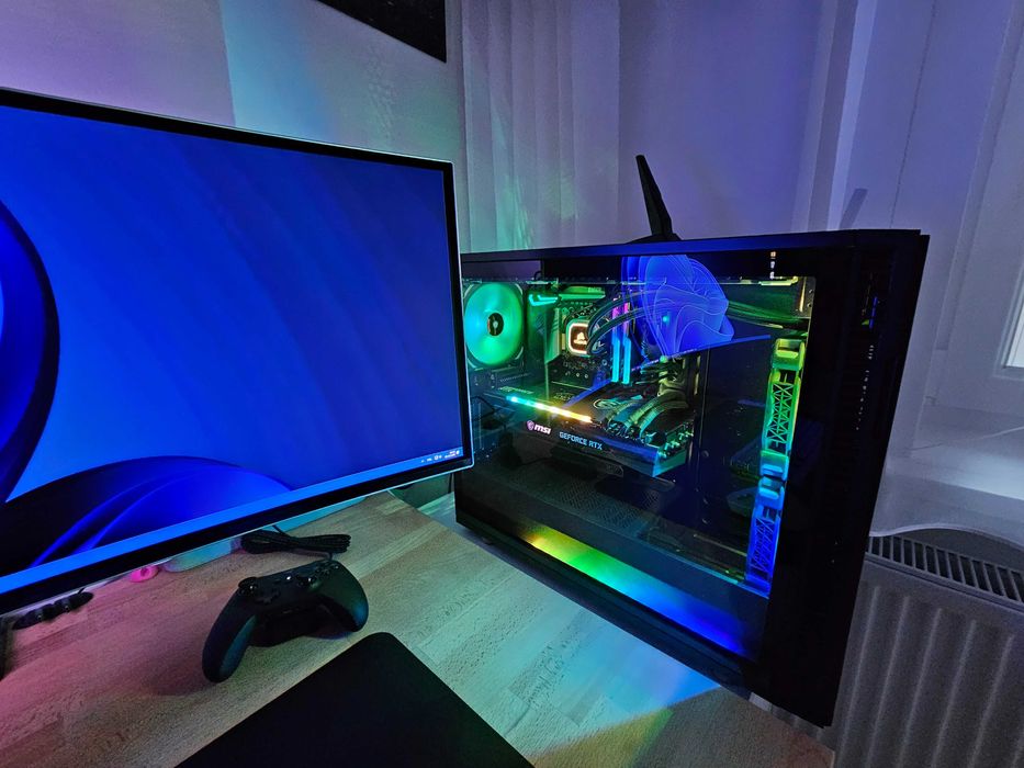 PC Intel i7-9700K / RTX 3080 / 32GB RAM RGB – gaming i praca, zadbany
