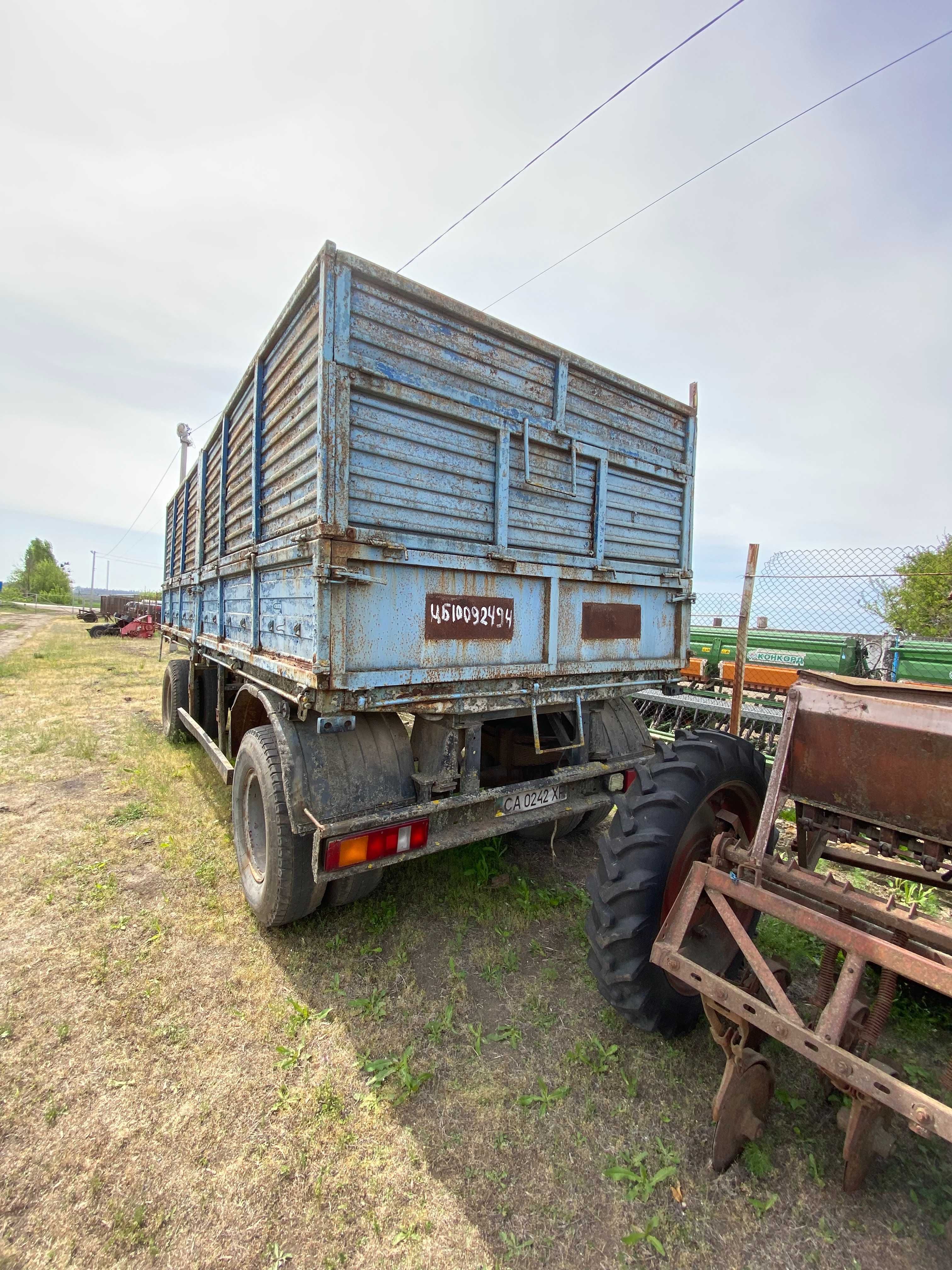 Причіп бортовий НефАЗ-8332-10, СА0242ХР, ЦБ10092494