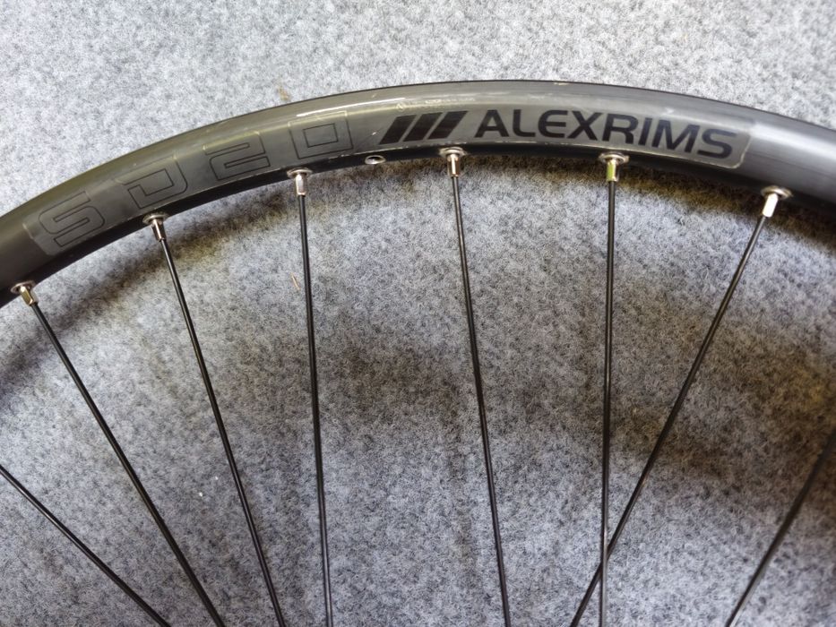 Koła 622x20 Alexrims SD20 maszynówki qr disc 6śrub