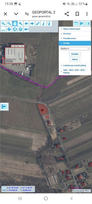 Sprzedam działkę budowlaną w Warce