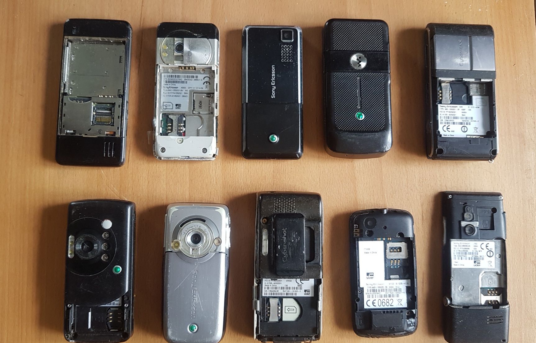 Мобільні телефони Sony Ericsson, Nokia