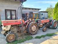 Sadowniczy MF Fendt renault sadownik wąski massey