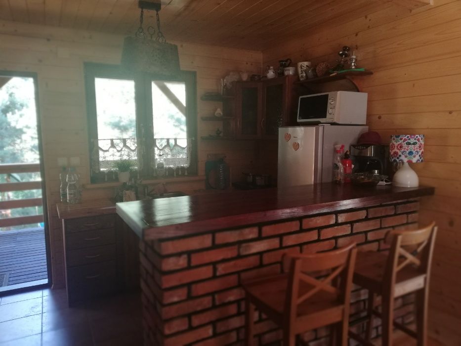 Domek letniskowy do wynajęcia nad jeziorem na mazurach Mazury, łódka.