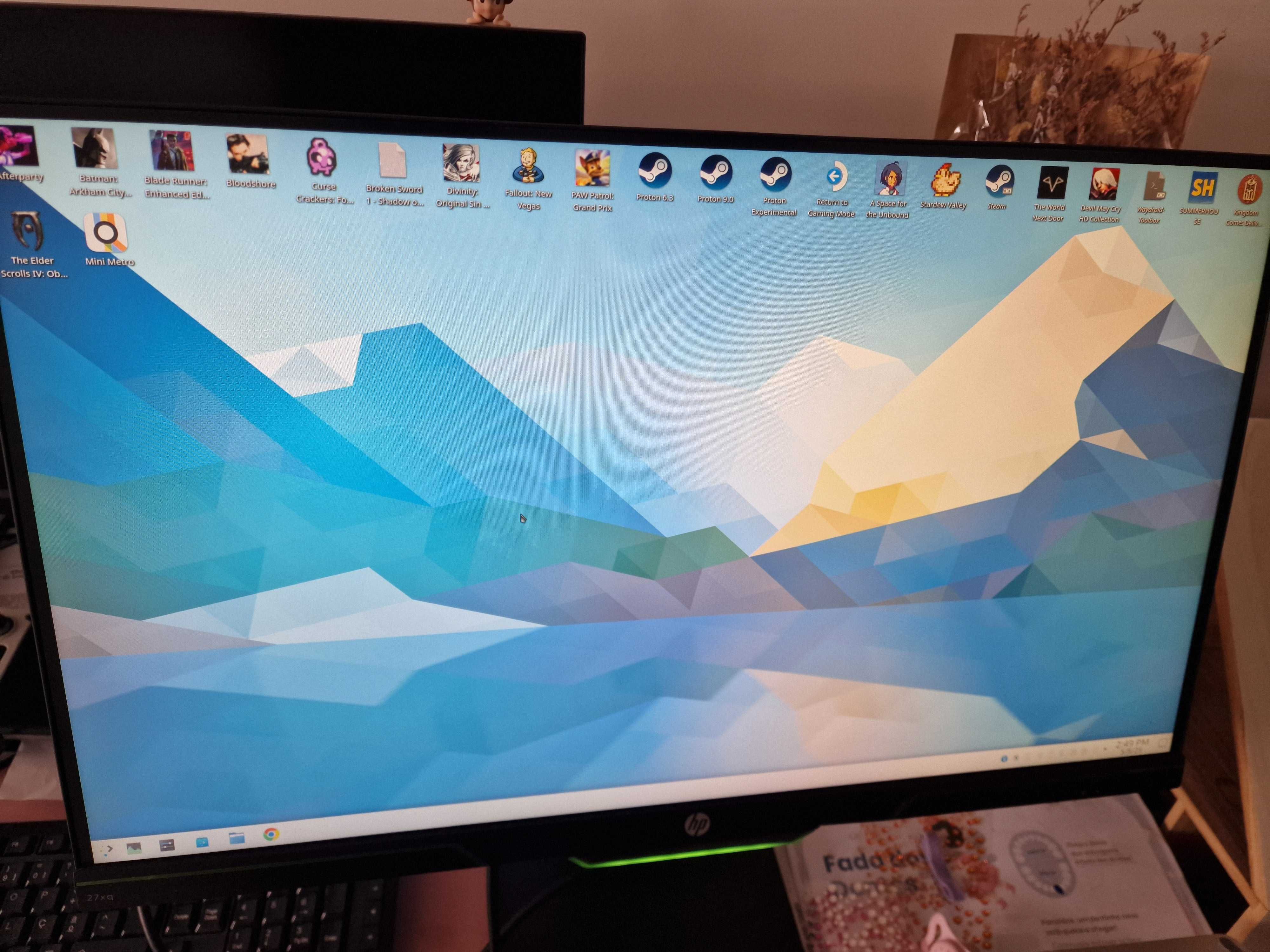 Monitor Gaming HP 27XQ 1440p 144hz