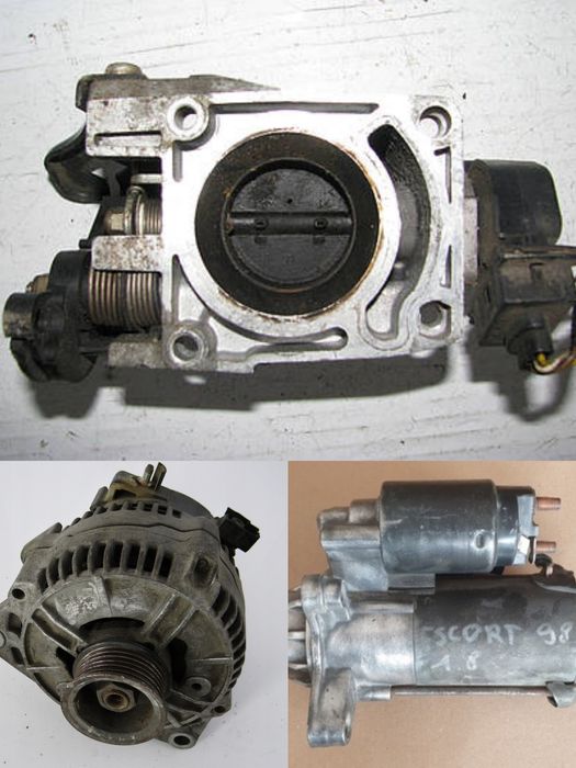 Комплект стартер генератор запчастин Форд ескорт мк5 6 ford escort 5 6