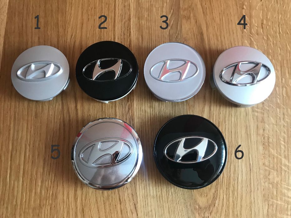 Колпачки (колпачок) заглушки на литые диски Hyundai Хюндай