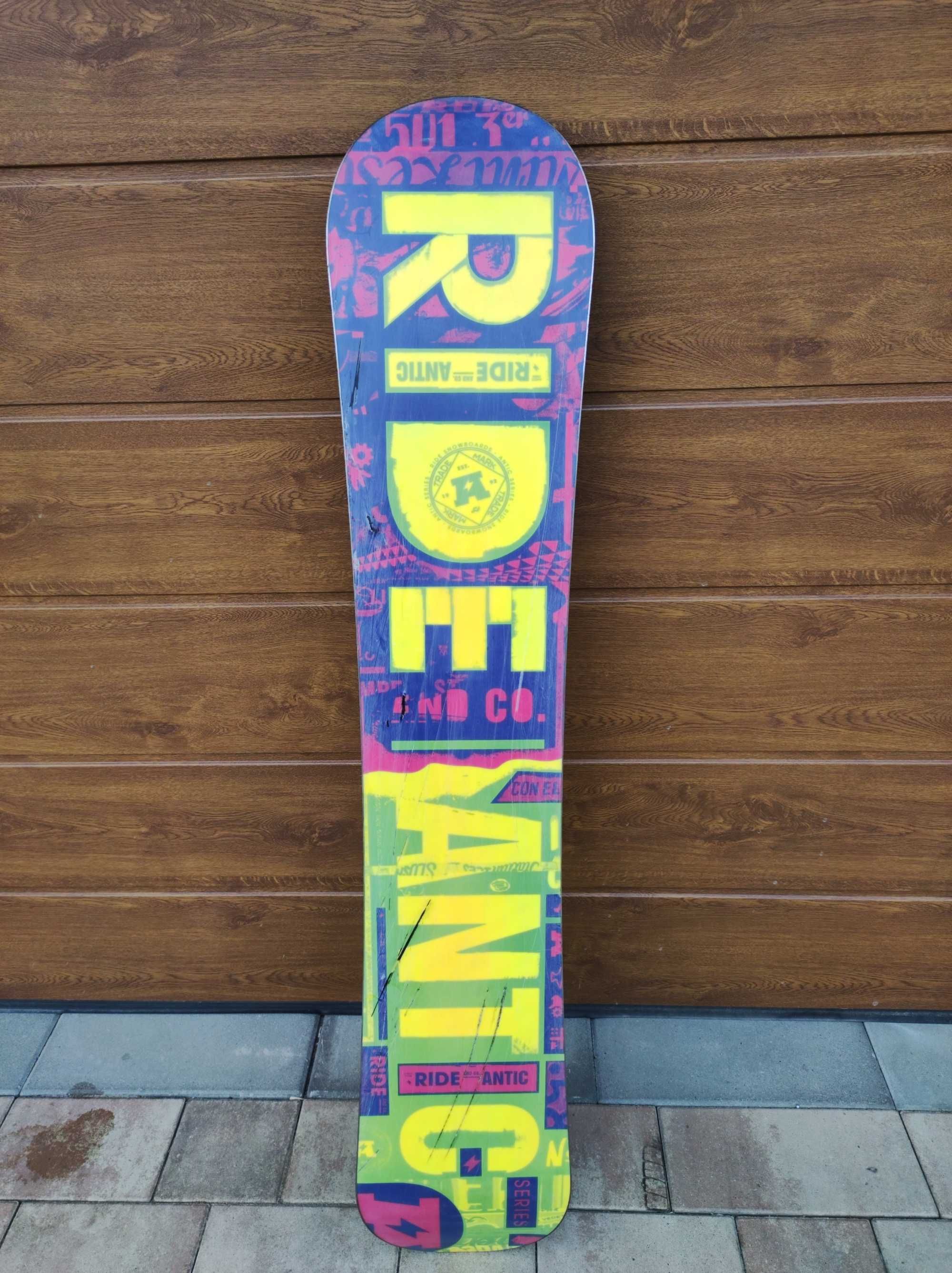 snowboard RIDE ANTIC SERIES carbon