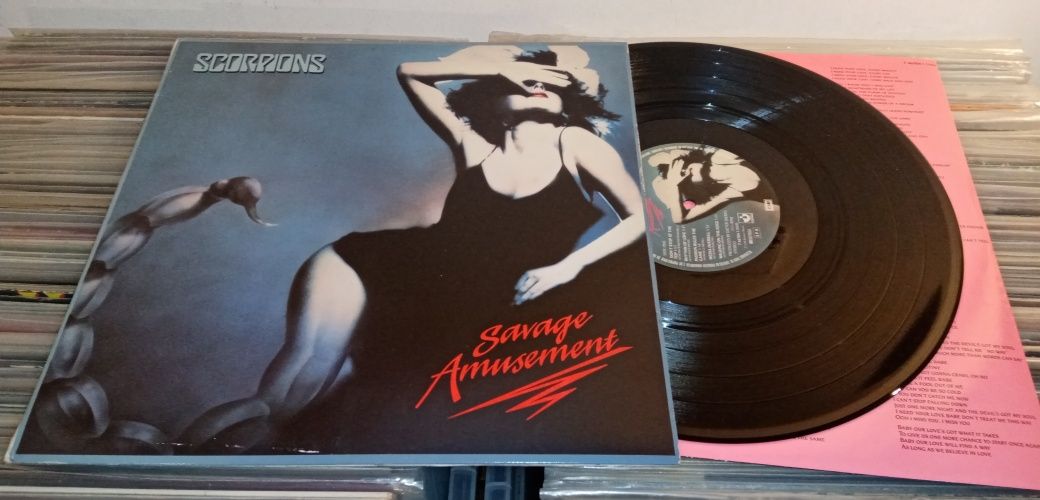 Vinil: Scorpions - Savage Amusement LP (LER DESCRIÇÃO)