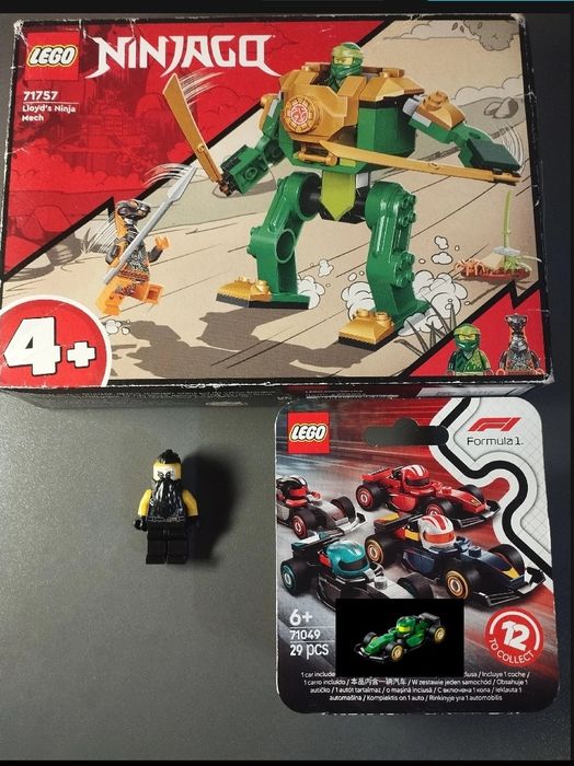 ВСЕ ЗАПАКОВАНЕ Lego Ninjago 71757, Formula Aston Martin, Sawyer