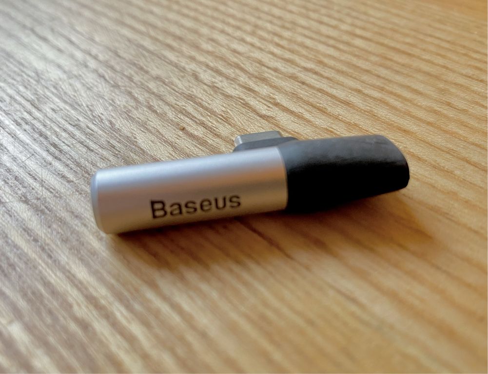 Baseus audio konwerter USB C na jack 3,5mm