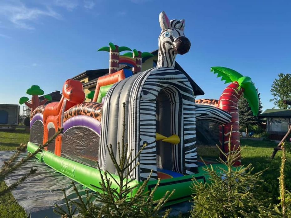 Wynajem dmuchańców Animacje festiwal kolorów kula piana party maskotka