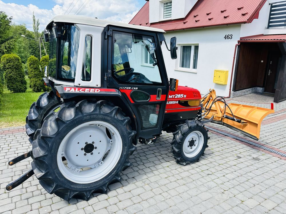 Traktor Mitsubishi Mt 285,4x4 tuz, pług zarejestrowany Yanmar Iseki