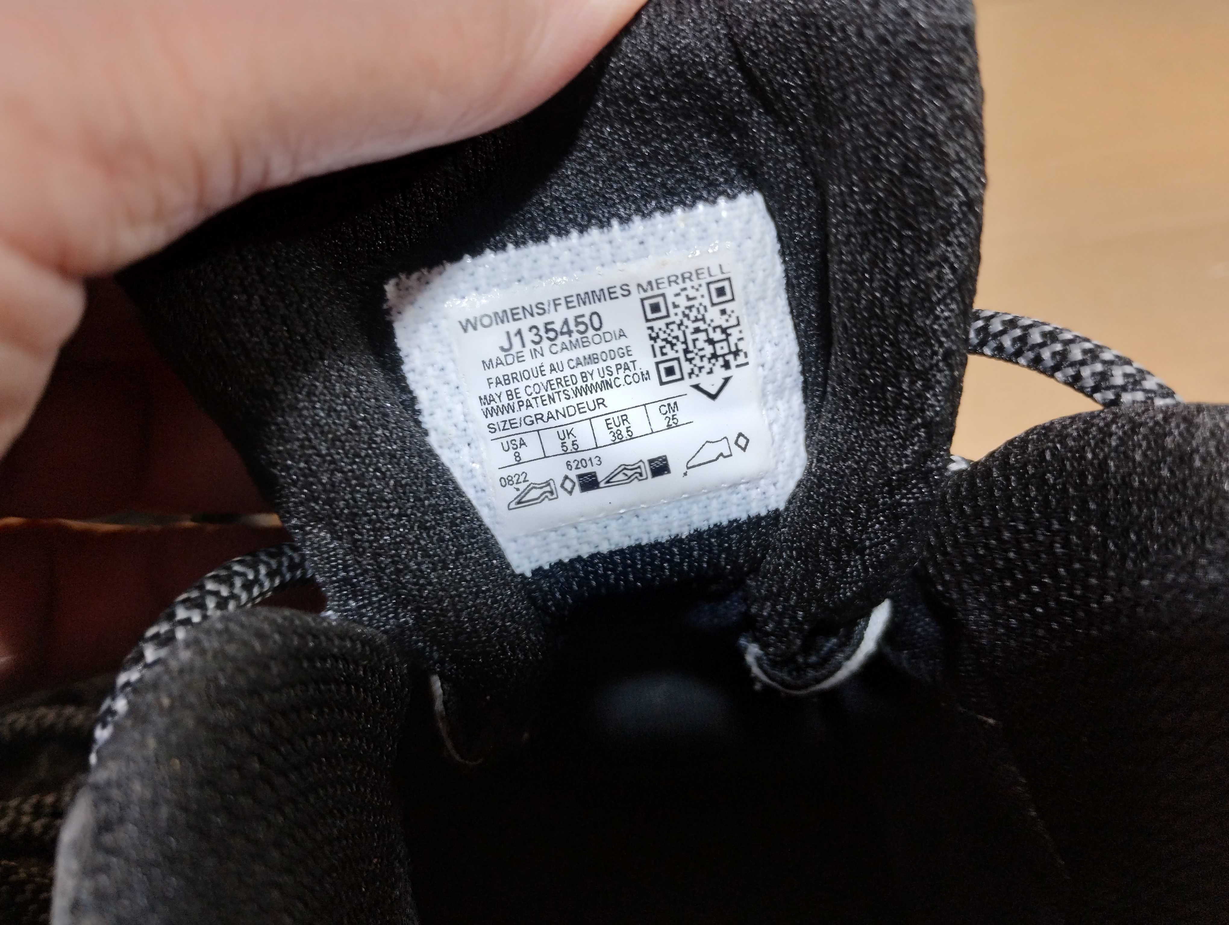 trekkingi buty trekkingowe Merrel gtx  38,5  bdb